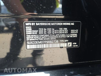 2023 BMW X7 Sports Activity Vehicle M60i - miniatura 15