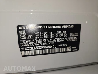 2023 BMW X7 Sports Activity Vehicle xDrive40i - miniatura 15