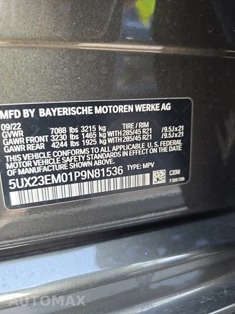 2023 BMW X7 Sports Activity Vehicle xDrive40i - miniatura 15