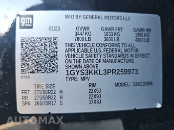 2023 Cadillac Escalade ESV Premium Luxury 1SB - miniatura 15