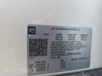2023 Cadillac Escalade Premium Luxury Platinum 1SG - miniatura 5