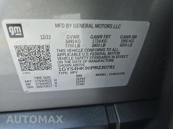 2023 Cadillac Escalade V-Series 1SD - miniatura 14