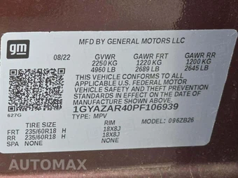 2023 Cadillac XT4 Luxury 1SB - miniatura 5
