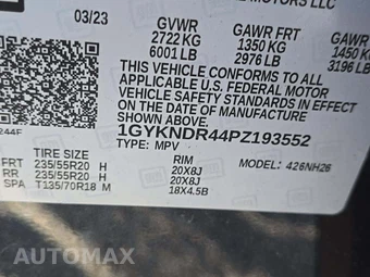 2023 Cadillac XT5 Premium Luxury 1SD - miniatura 5