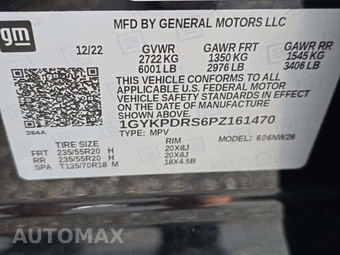 2023 Cadillac XT6 Premium Luxury 1SD - miniatura 5