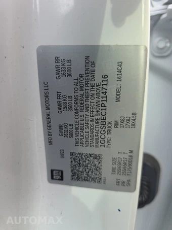 2023 Chevrolet Colorado WT Crew Cab Medium Bed 2WT - miniatura 14