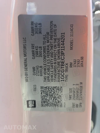 2023 Chevrolet Colorado WT Crew Cab Medium Bed 4WT – miniatura 14