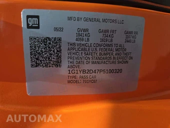 2023 Chevrolet Corvette Stingray Coupe 2LT - miniatura 2