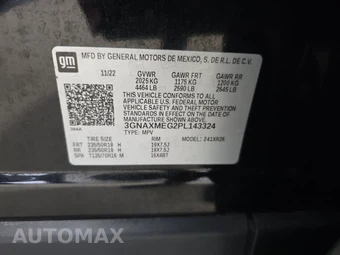 2023 Chevrolet Equinox RS 1RS - miniatura 14