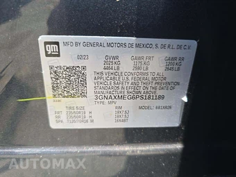 2023 Chevrolet Equinox RS 1RS - miniatura 2