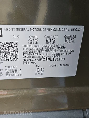 2023 Chevrolet Equinox RS 1RS - miniatura 14