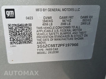 2023 Chevrolet Malibu LS 1FL - miniatura 14