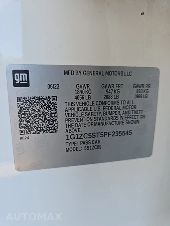 2023 Chevrolet Malibu LS 1FL - miniatura 14