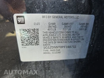 2023 Chevrolet Malibu LT 1LT - miniatura 14