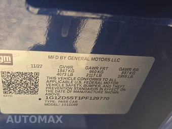 2023 Chevrolet Malibu LT 1LT - miniatura 14