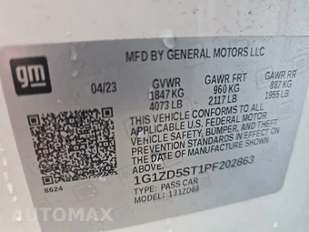 2023 Chevrolet Malibu LT 1LT – miniatura 14