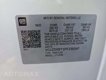 2023 Chevrolet Malibu LT 1LT – miniatura 2