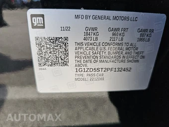 2023 Chevrolet Malibu LT 1LT – miniatura 14