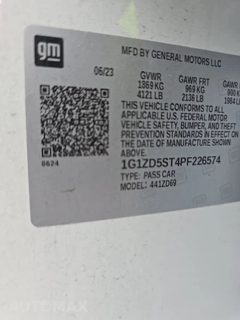 2023 Chevrolet Malibu LT 1LT - miniatura 14
