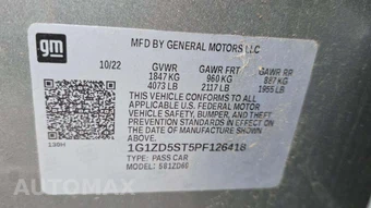 2023 Chevrolet Malibu LT 1LT - miniatura 20