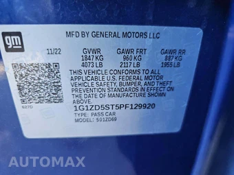 2023 Chevrolet Malibu LT 1LT – miniatura 2