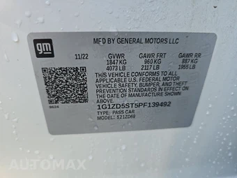 2023 Chevrolet Malibu LT 1LT - miniatura 14