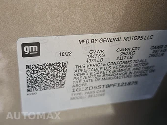 2023 Chevrolet Malibu LT 1LT - miniatura 14