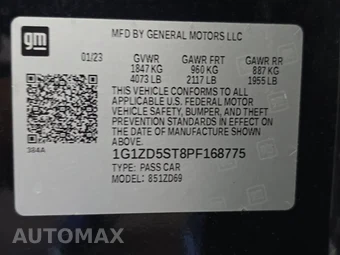 2023 Chevrolet Malibu LT 1LT – miniatura 14