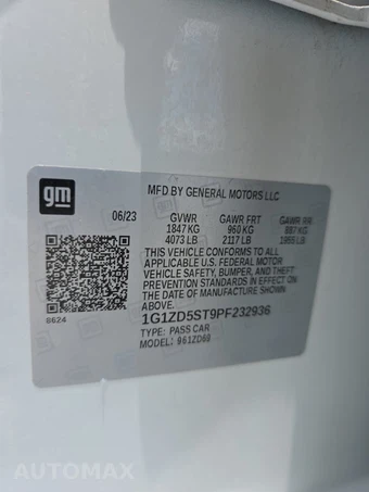 2023 Chevrolet Malibu LT 1LT – miniatura 14