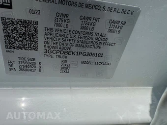 2023 Chevrolet Silverado 1500 Custom Crew Cab Medium Bed 1CX - miniatura 22