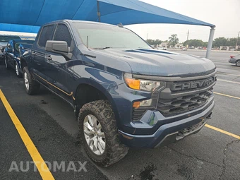 2023 Chevrolet Silverado 1500 Custom Crew Cab Short Bed 1CX - miniatura 3