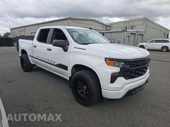 2023 Chevrolet Silverado 1500 Custom Crew Cab Short Bed 1CX - miniatura 4