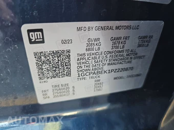 2023 Chevrolet Silverado 1500 Custom Crew Cab Short Bed 1CX - miniatura 14