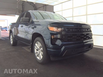 2023 Chevrolet Silverado 1500 Custom Crew Cab Short Bed 1CX - miniatura 3