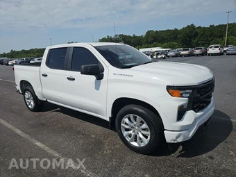 2023 Chevrolet Silverado 1500 Custom Crew Cab Short Bed 1CX - miniatura 3