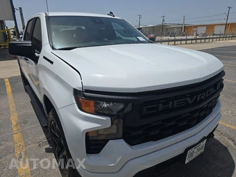 2023 Chevrolet Silverado 1500 Custom Crew Cab Short Bed 1CX - miniatura 3