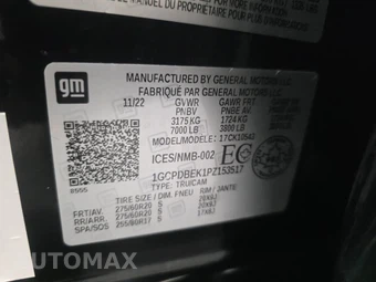2023 Chevrolet Silverado 1500 Custom Crew Cab Short Bed 1CX - miniatura 14