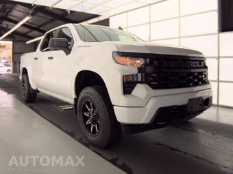 2023 Chevrolet Silverado 1500 Custom Crew Cab Short Bed 1CX - miniatura 3