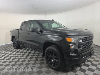 2023 Chevrolet Silverado 1500 Custom Crew Cab Short Bed 1CX - miniatura 3