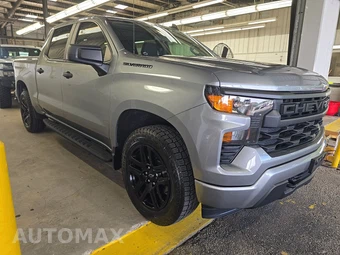 2023 Chevrolet Silverado 1500 Custom Crew Cab Short Bed 1CX - miniatura 3