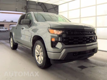 2023 Chevrolet Silverado 1500 Custom Crew Cab Short Bed 1CX - miniatura 3