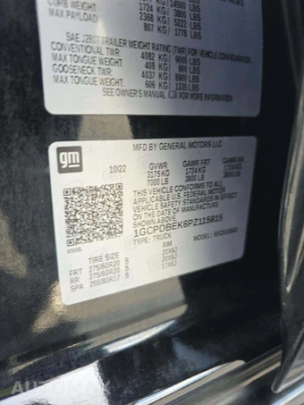 2023 Chevrolet Silverado 1500 Custom Crew Cab Short Bed 1CX - miniatura 5