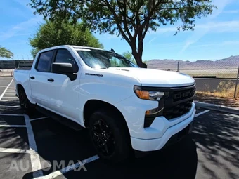 2023 Chevrolet Silverado 1500 Custom Crew Cab Short Bed 1CX - miniatura 3