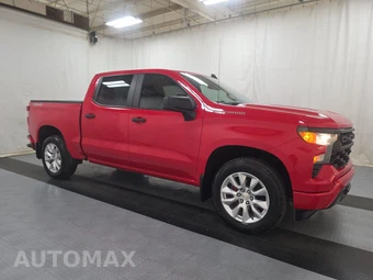 2023 Chevrolet Silverado 1500 Custom Crew Cab Short Bed 1CX - miniatura 3