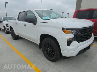 2023 Chevrolet Silverado 1500 Custom Crew Cab Short Bed 1CX - miniatura 3