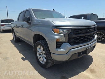 2023 Chevrolet Silverado 1500 Custom Crew Cab Short Bed 1CX - miniatura 3
