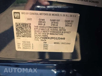 2023 Chevrolet Silverado 1500 Custom Crew Cab Short Bed 1CX - miniatura 2