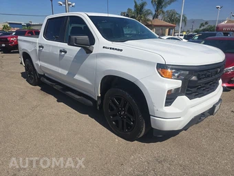 2023 Chevrolet Silverado 1500 Custom Crew Cab Short Bed 1CX - miniatura 3