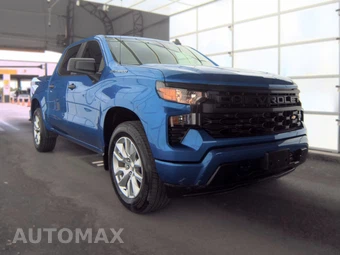 2023 Chevrolet Silverado 1500 Custom Crew Cab Short Bed 1CX - miniatura 3