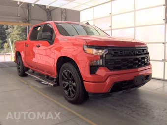 2023 Chevrolet Silverado 1500 Custom Crew Cab Short Bed 1CX - miniatura 3